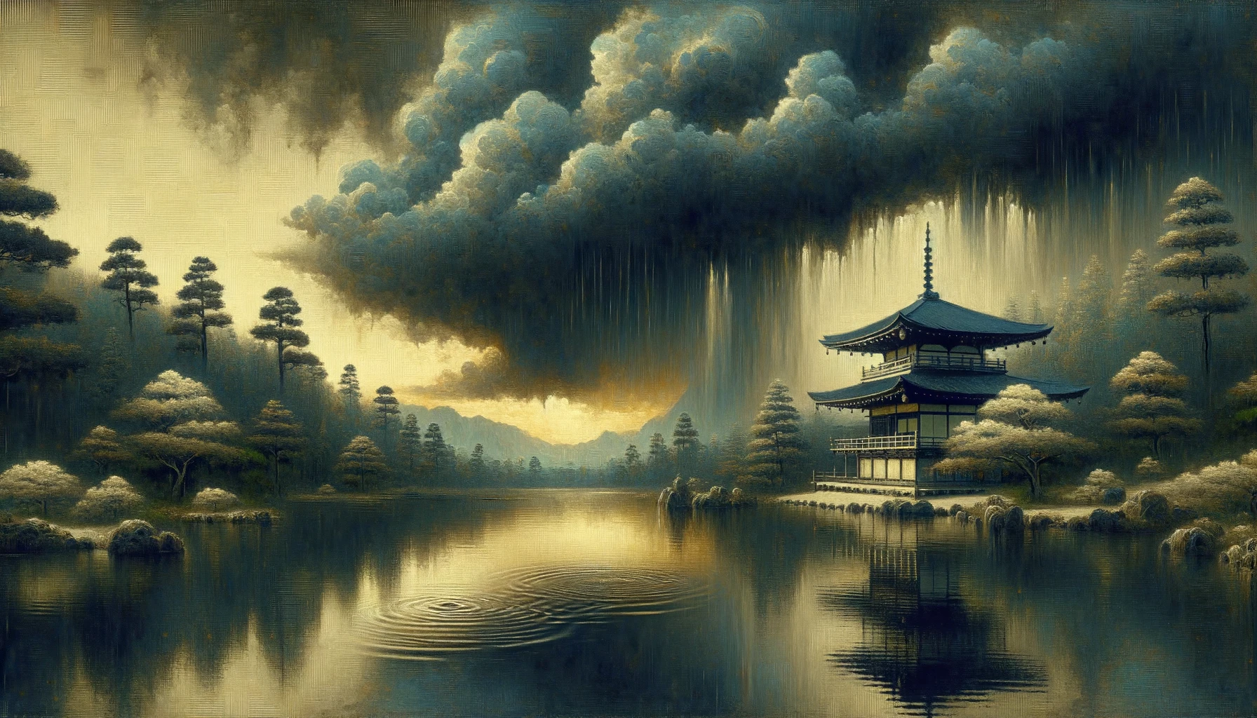 Learn Japanese: ame ga furu deshou. - It will probably rain.