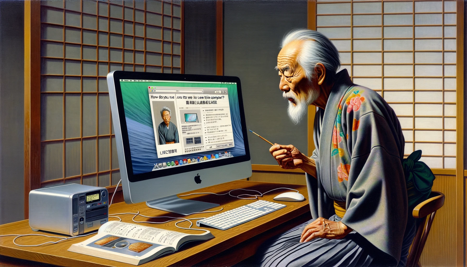 Japanese Using Computer Learn Japanese: douyatte kono pasokon o tsukaimasu ka? - How do you use ...