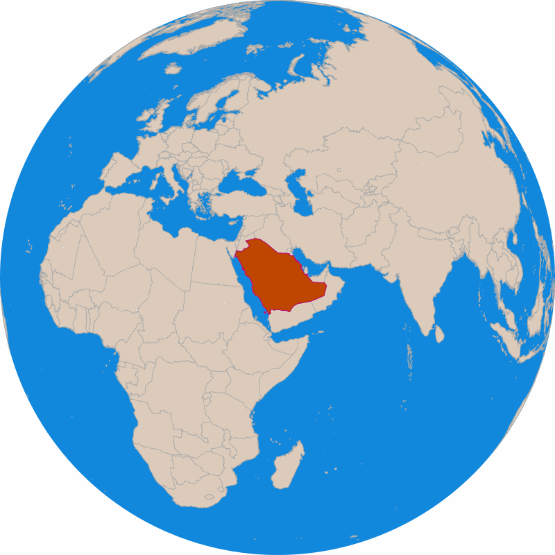Saudi Arabia
Kingdom of Saudi Arabia
