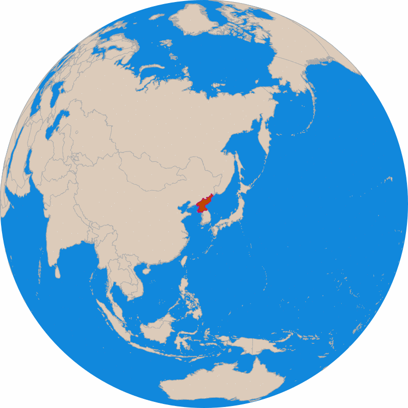 North Korea
Democratic People's Republic of Korea